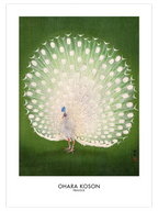 Ohara Koson Peacock - Art Print