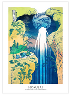 Hokusai The Amida Falls - Art Print