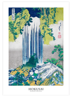 Hokusai Yoro Waterfall - Art Print