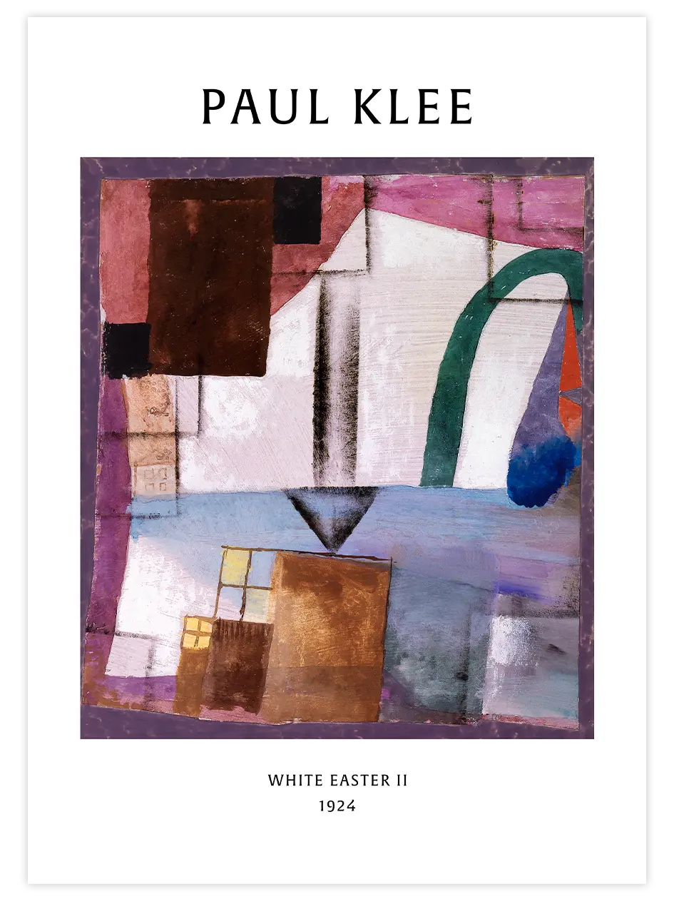 Paul Klee White Easter - Art Print Ünlü Ressamlar Poster