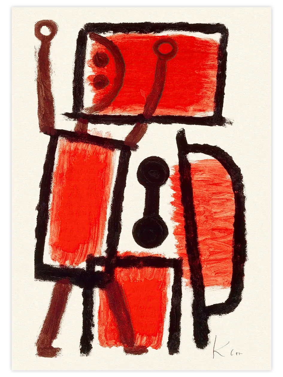 Paul Klee Locksmith - Art Print Ürün ana görseli