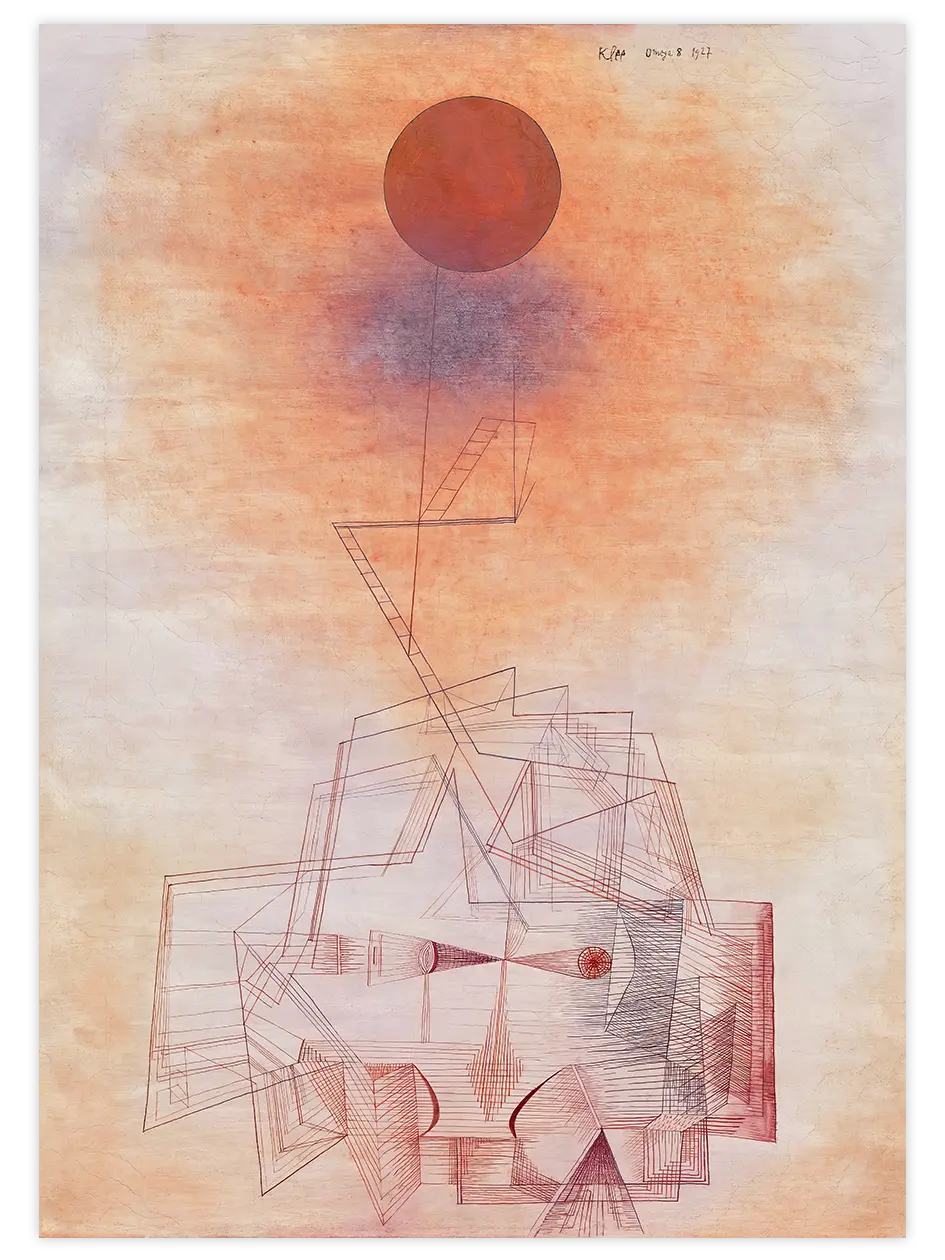 Paul Klee Limits of Reason - Art Print Ünlü Ressamlar Poster