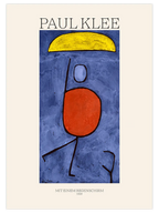 Paul Klee With An Umbrella - Art Print