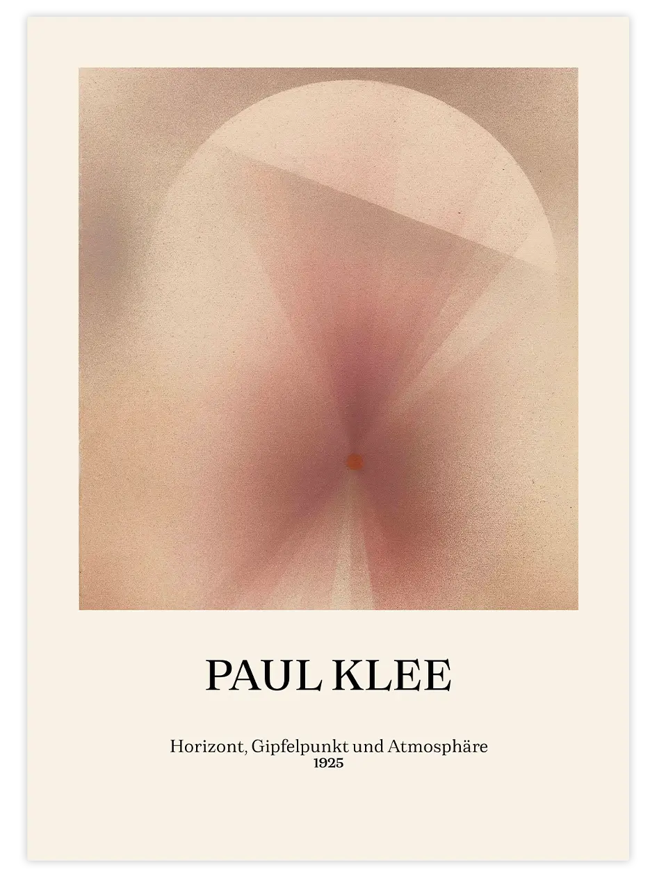 Klee Horizon, Zenith And Atmosphere - Art Print Ünlü Ressamlar Poster