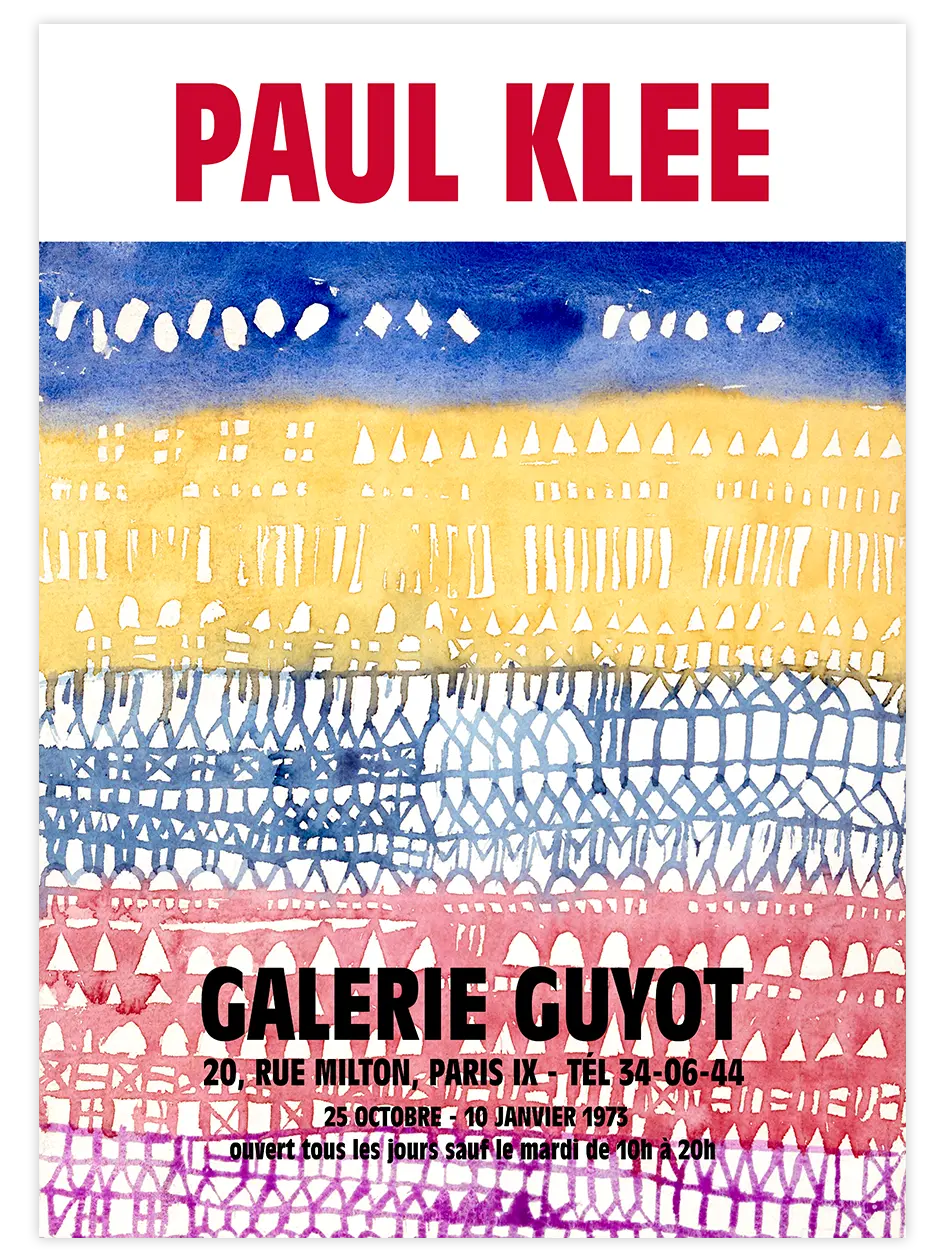 Paul Klee Afiş N2 - Art Print Ünlü Ressamlar Poster
