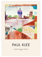 Klee Hammamet With Its Mosque - Art Print