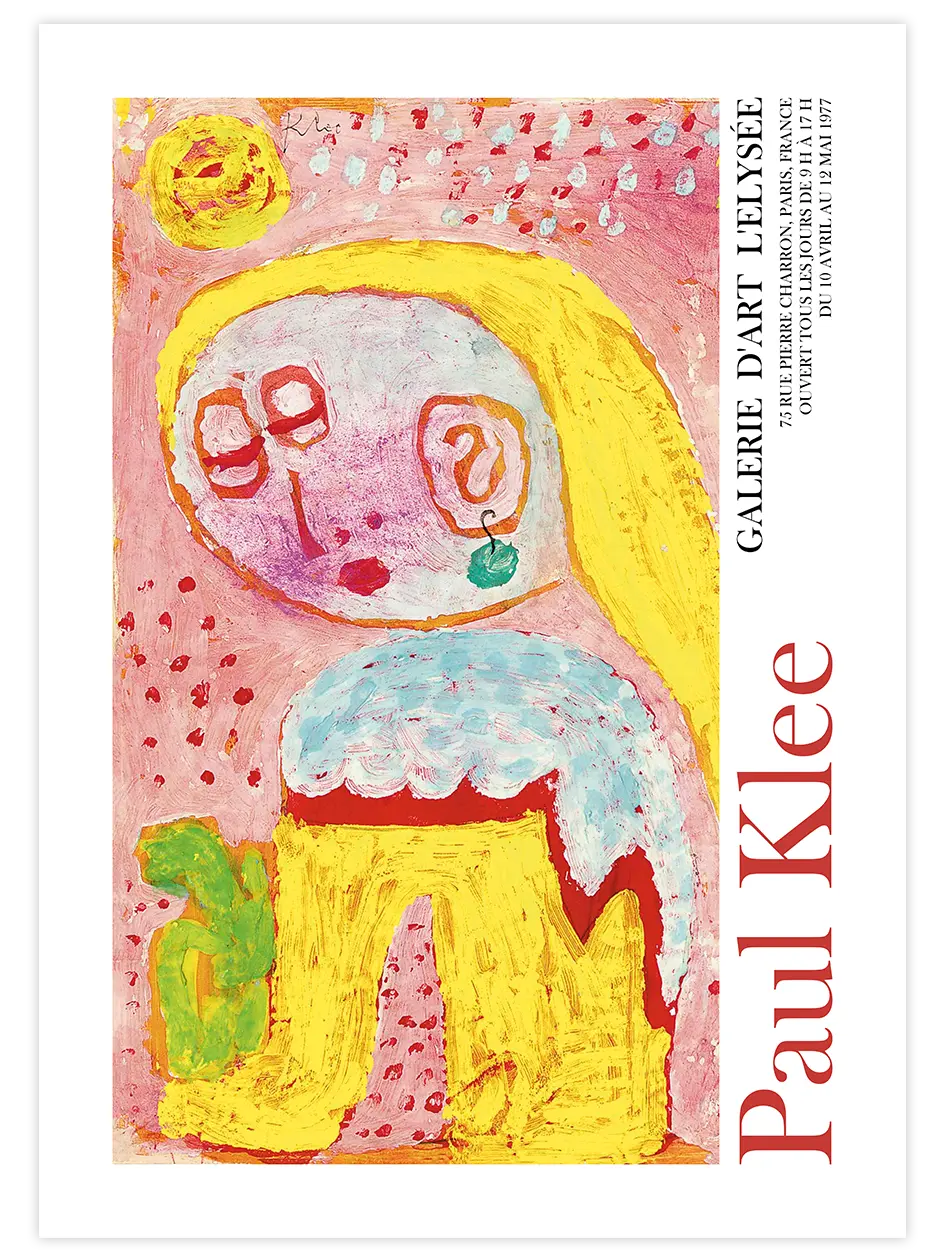 Paul Klee Afiş N9 - Art Print Ünlü Ressamlar Poster