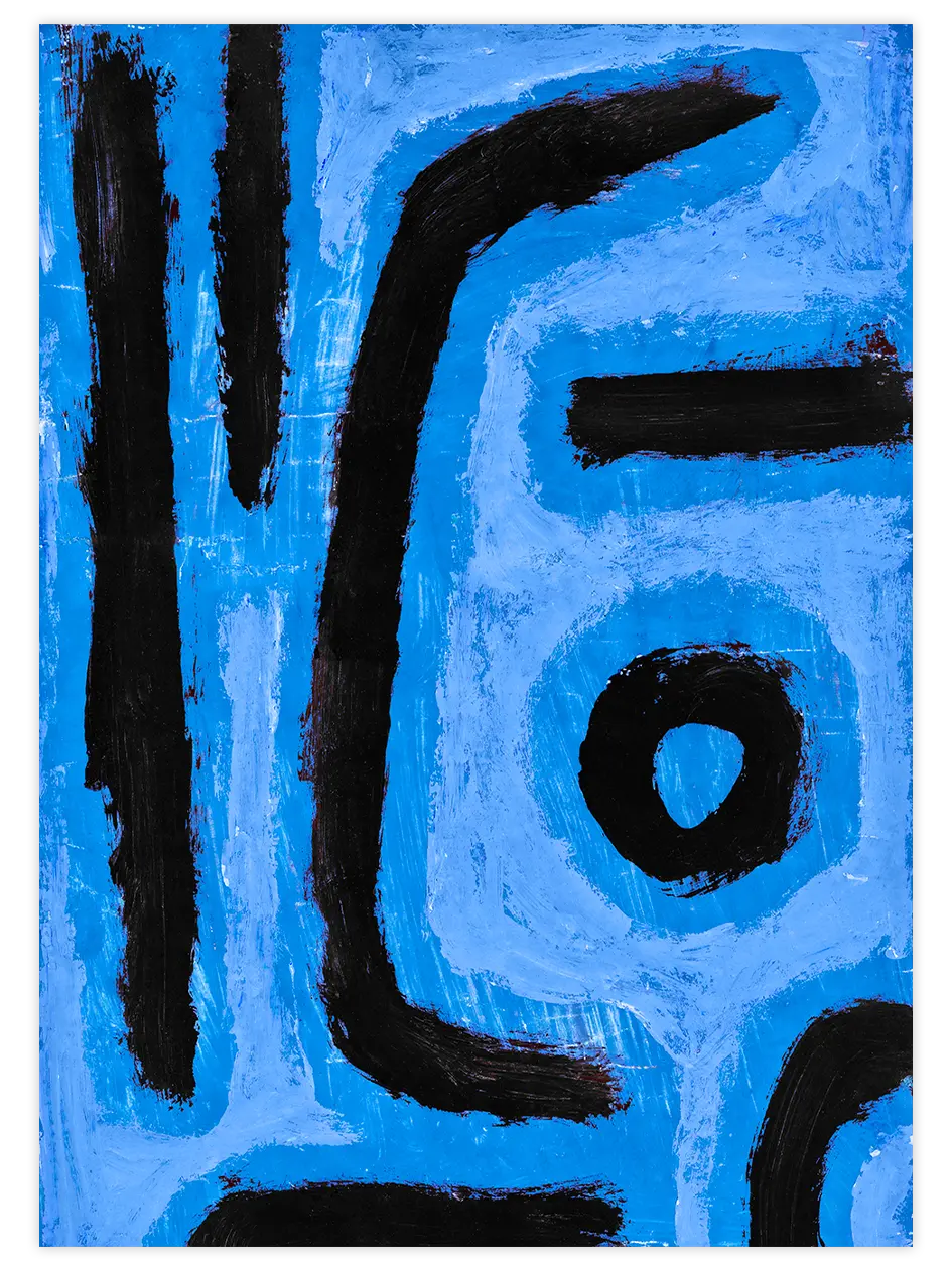 Klee Chord for a Flower Theater - Art Print Ürün ana görseli