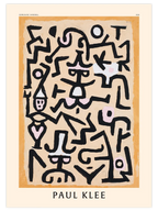 Paul Klee Comedians Handbill - Art Print