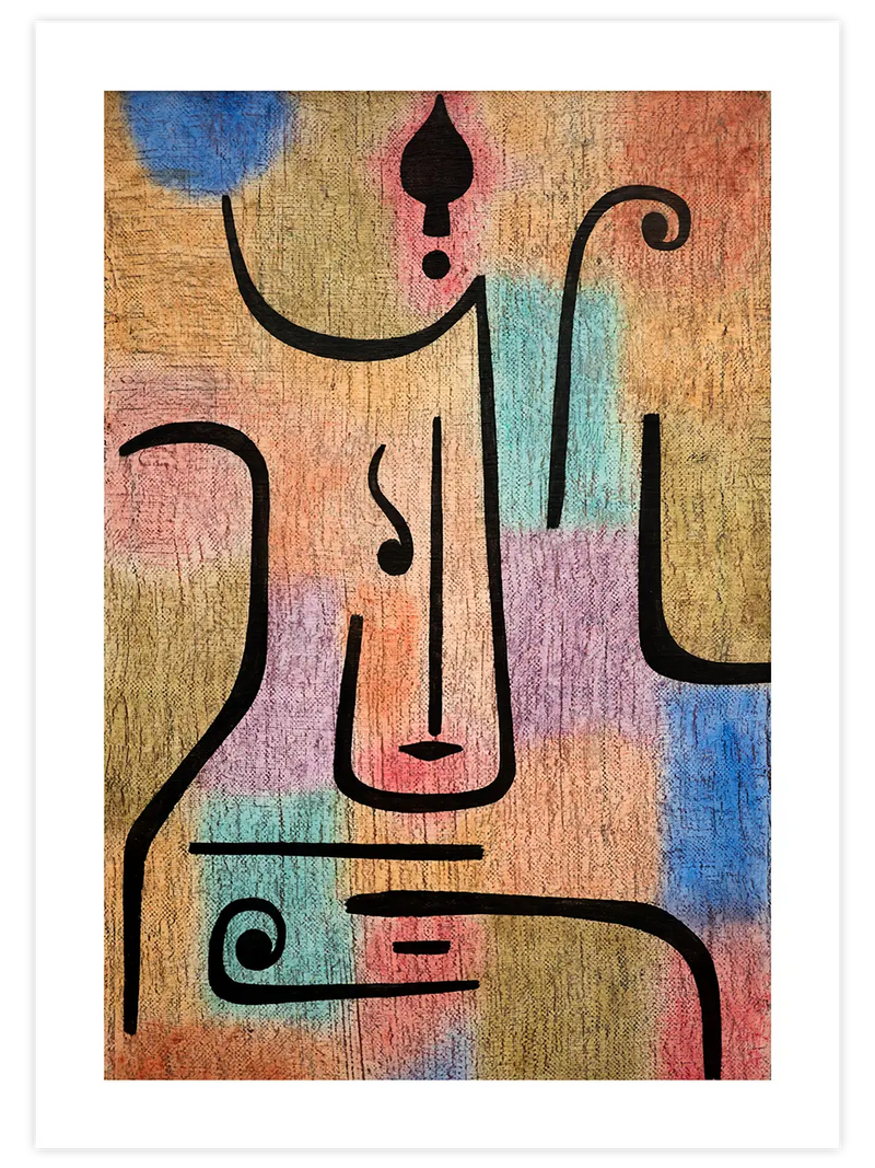 Paul Klee Archangel - Art Print Ünlü Ressamlar Poster