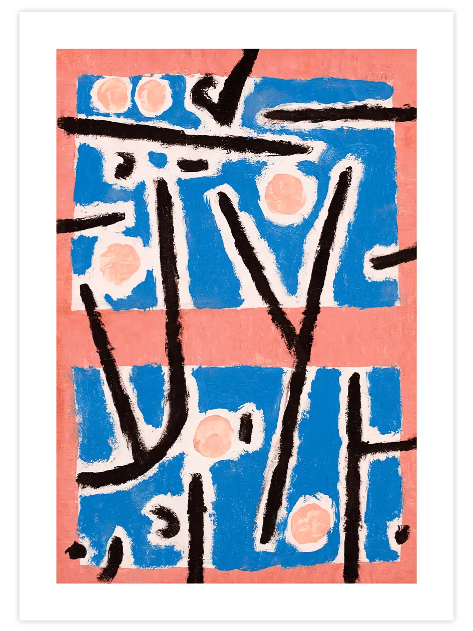 Paul Klee Art N5 - Art Print Ünlü Ressamlar Poster