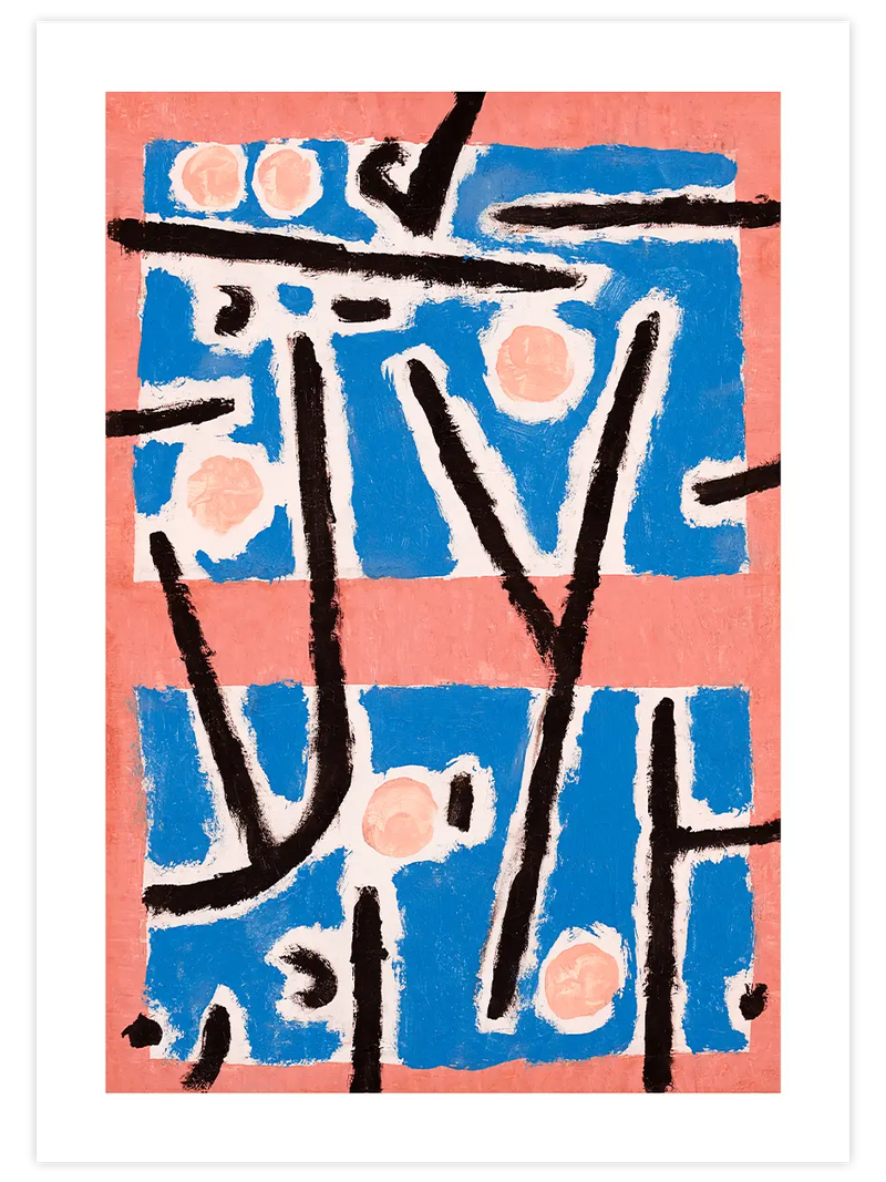 Paul Klee Art N5 - Art Print Ünlü Ressamlar Poster