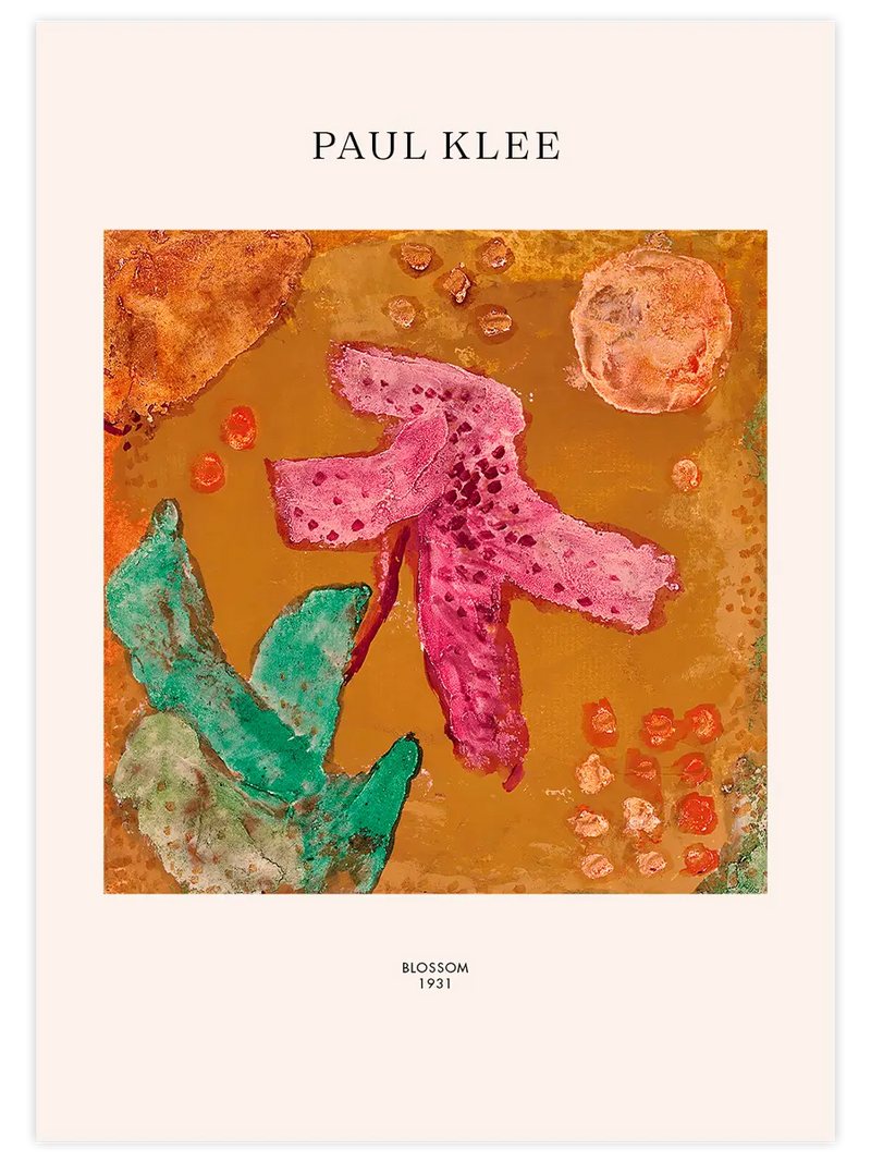 Klee Blossom - Art Print Ünlü Ressamlar Poster