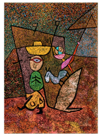 Klee Gezici Sirk - Art Print