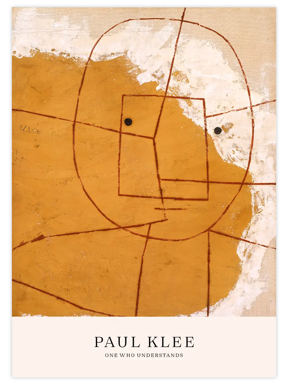 Paul Klee One Who Understands - Art Print Ünlü Ressamlar Poster