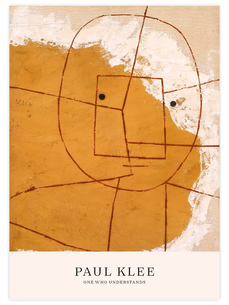 Paul Klee One Who Understands - Art Print Ünlü Ressamlar Poster