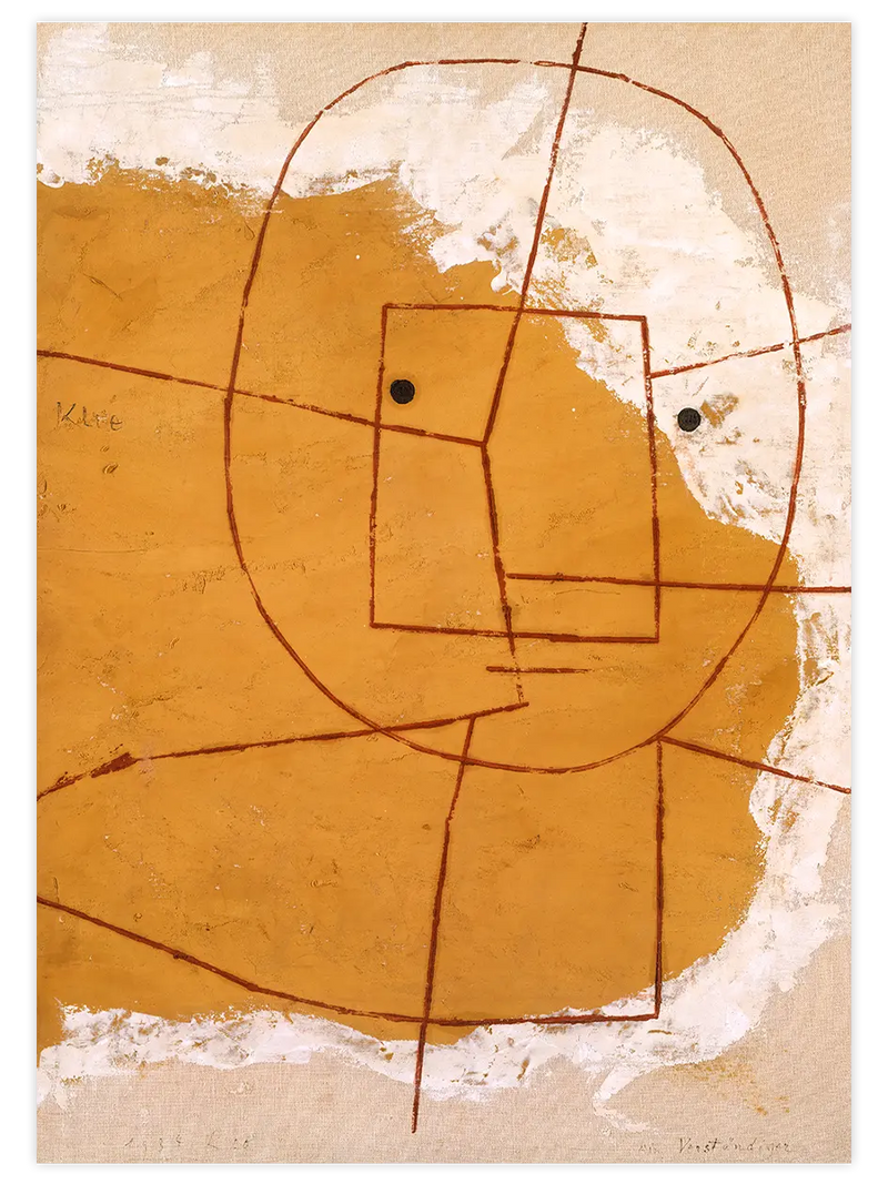 Paul Klee One Who Understands - Art Print Ünlü Ressamlar Poster