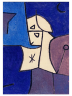 Klee Hoher Wächter - Art Print