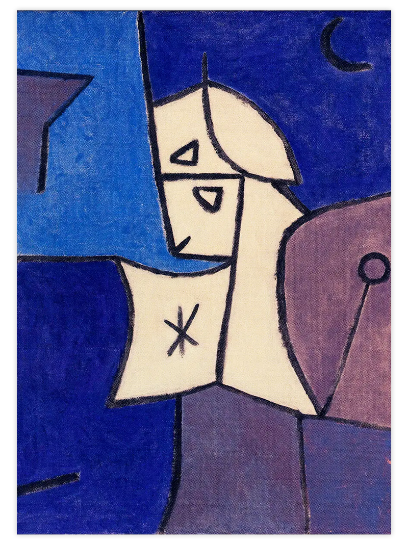 Klee Hoher Wächter - Art Print Ünlü Ressamlar Poster