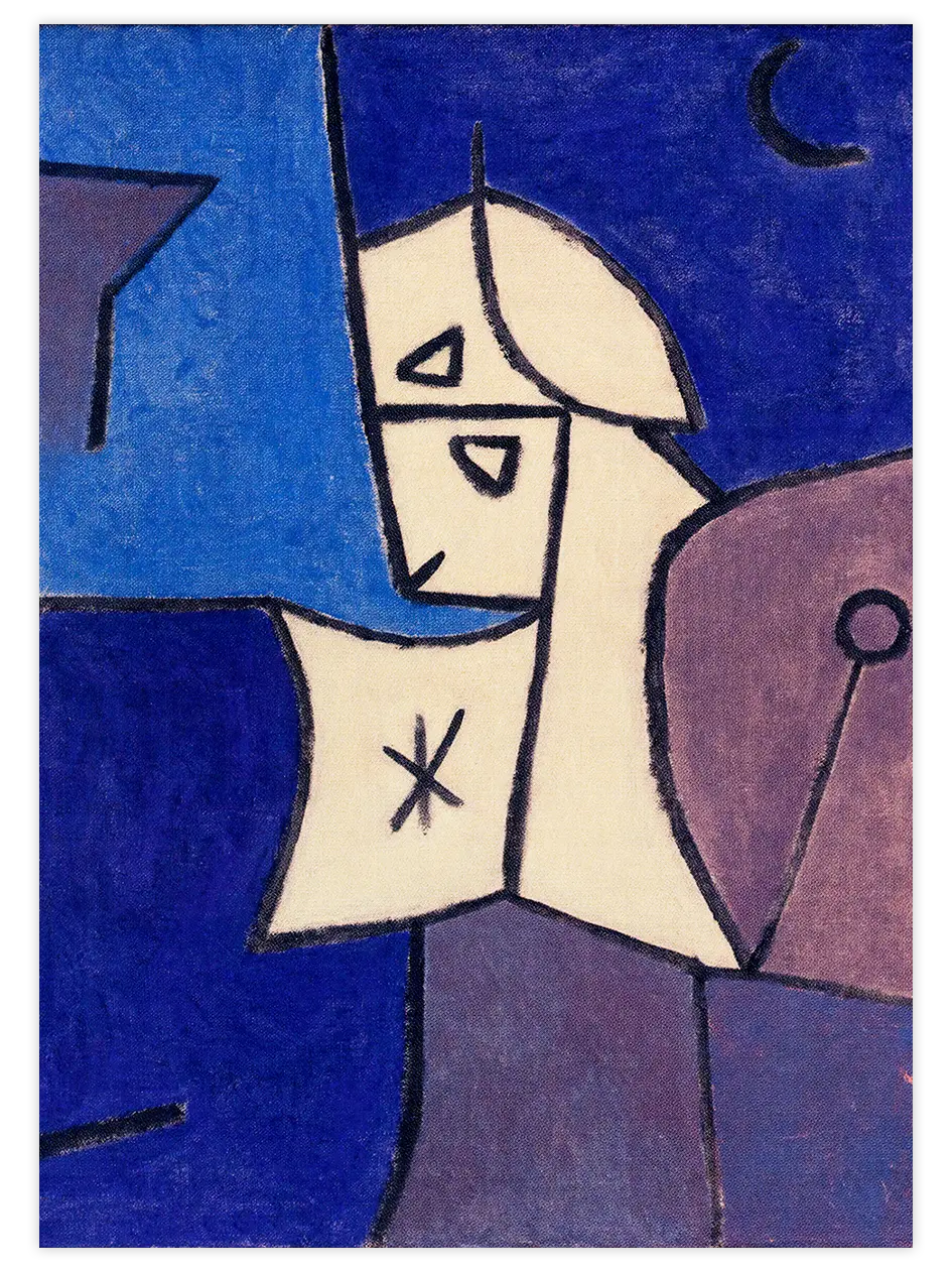 Klee Hoher Wächter - Art Print Ürün ana görseli