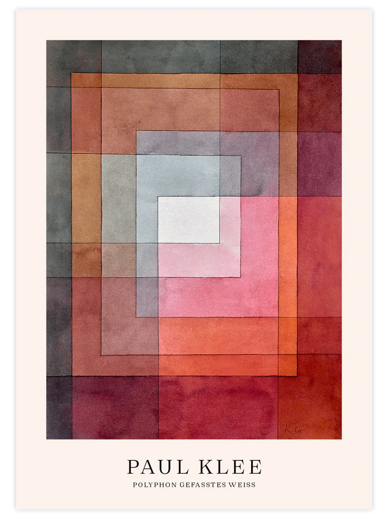 Paul Klee Polyphon - Art Print Ünlü Ressamlar Poster