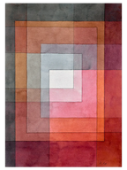 Paul Klee Polyphonic White - Art Print