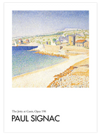 Paul Signac The Jetty At Cassis - Art Print