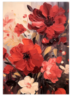 Red Flowers N2 - Art Print