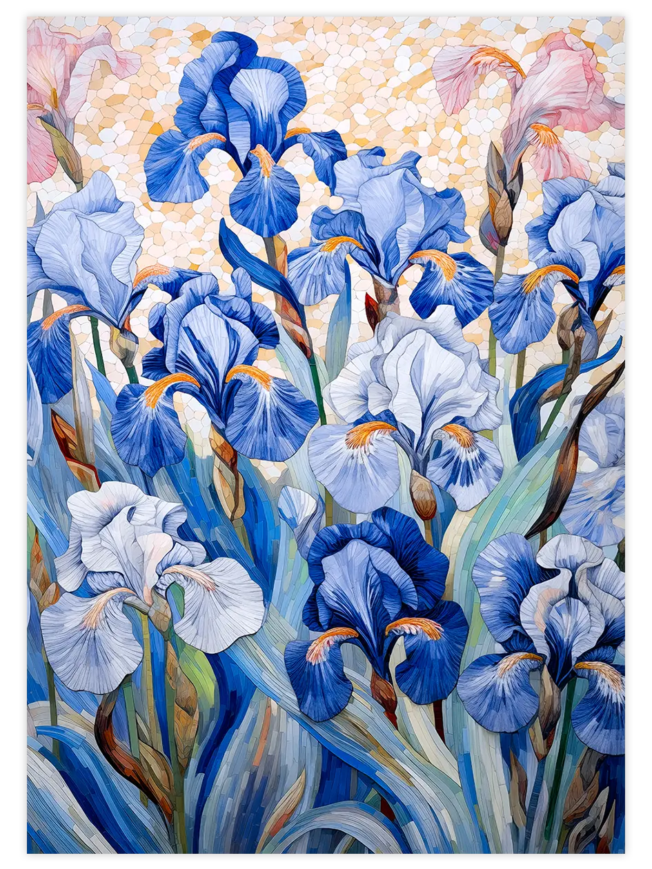 Wild Blue - Art Print Sanatsal Poster
