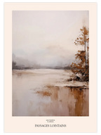 Paysages Lointains N3 - Art Print