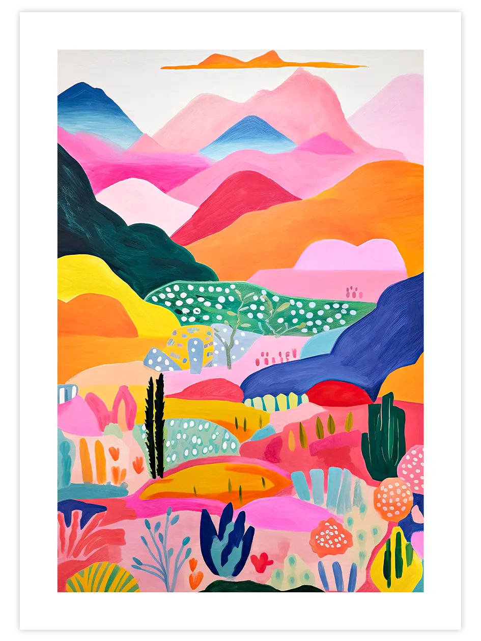 Alegria N2 - Art Print Sanatsal Poster