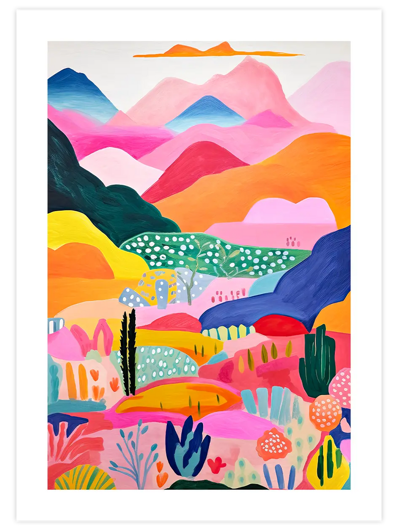 Alegria N2 - Art Print Sanatsal Poster