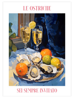 Le Ostriche N2 - Art Print