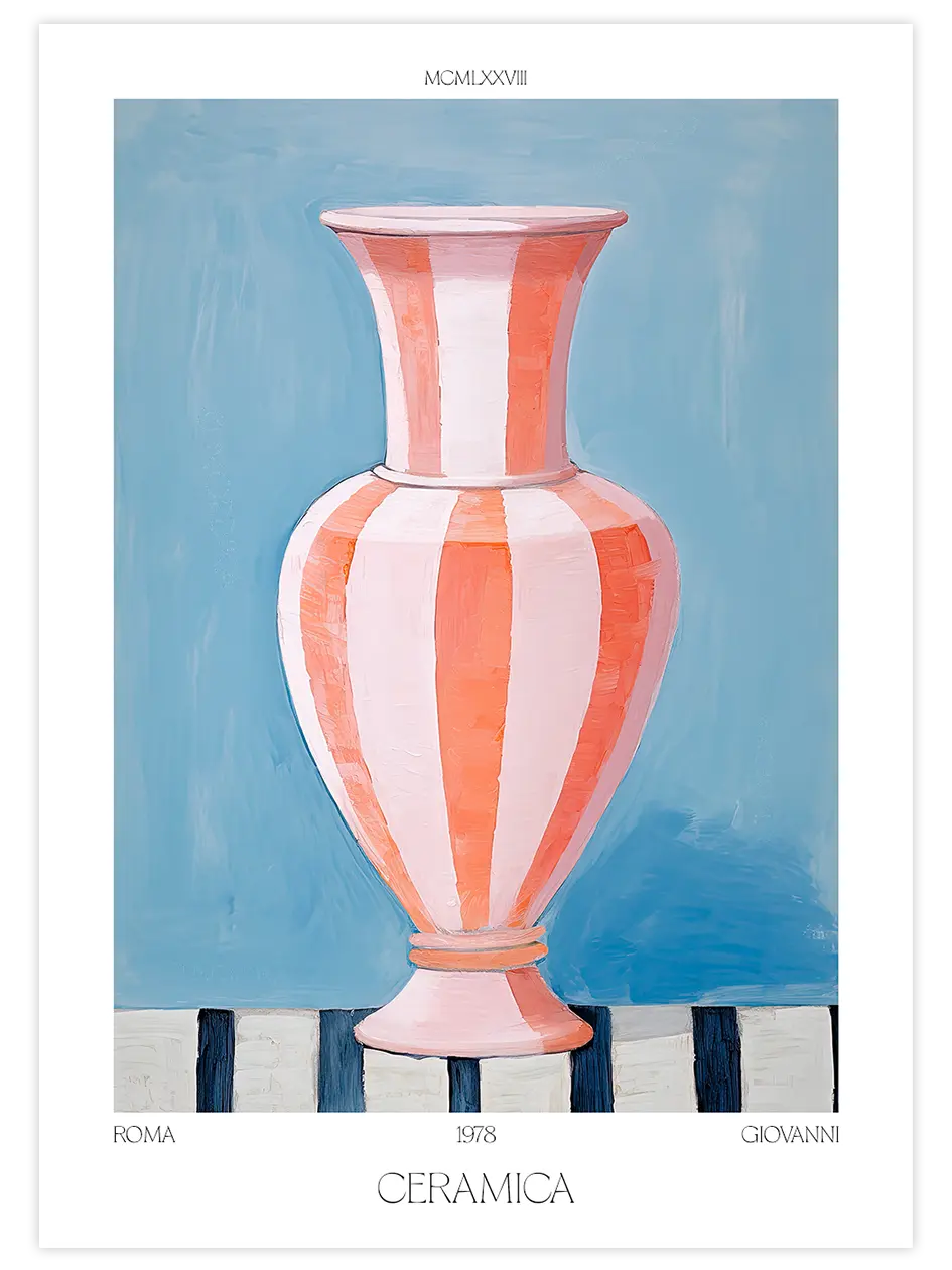 Ceramica N2 - Art Print Sanatsal Poster