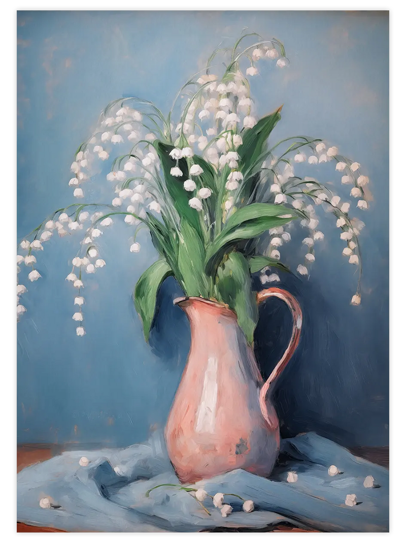 Pot de Muguet N2 - Art Print Sanatsal Poster