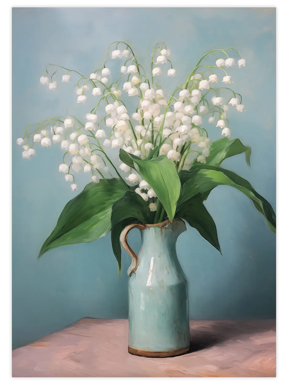 Pot de Muguet - Art Print Sanatsal Poster