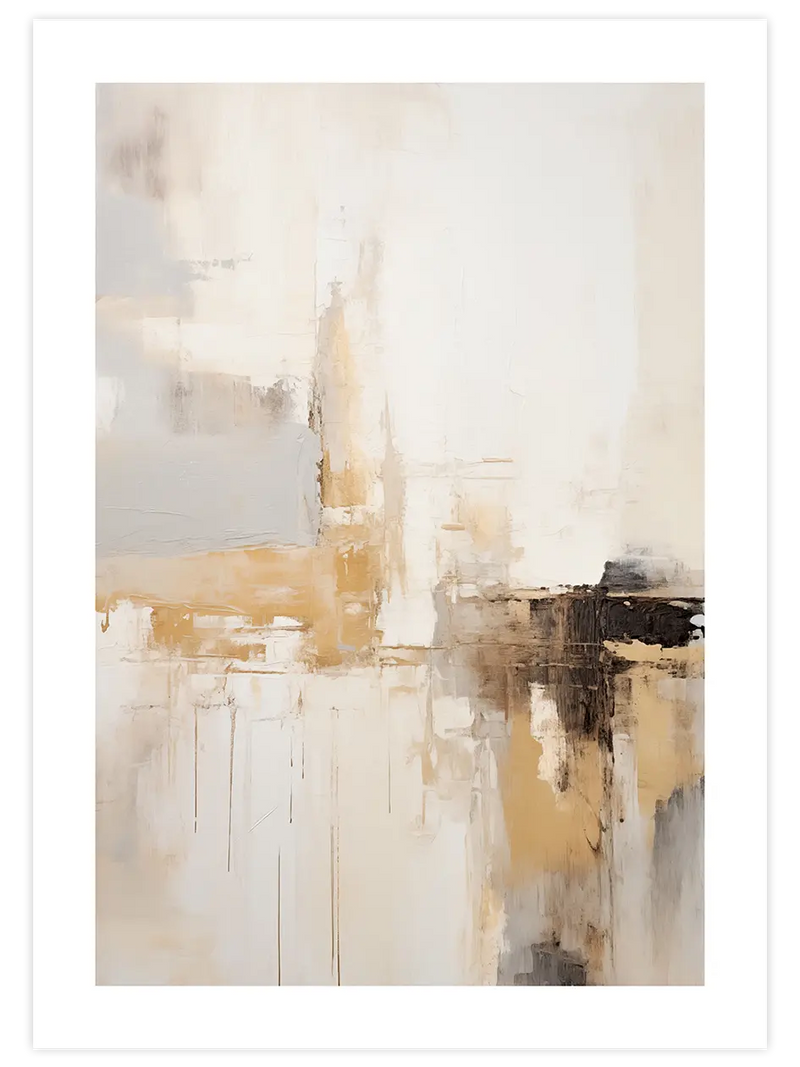 Abstract Feelings N2 - Art Print Sanatsal Poster