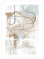 Abstract Lines N8 - Art Print