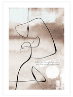 Abstract Lines N9 - Art Print