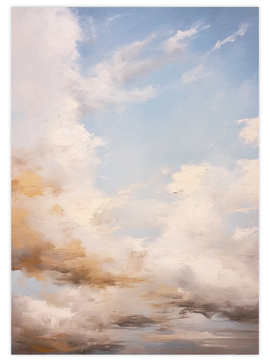 Cielo N2 - Art Print Sanatsal Poster