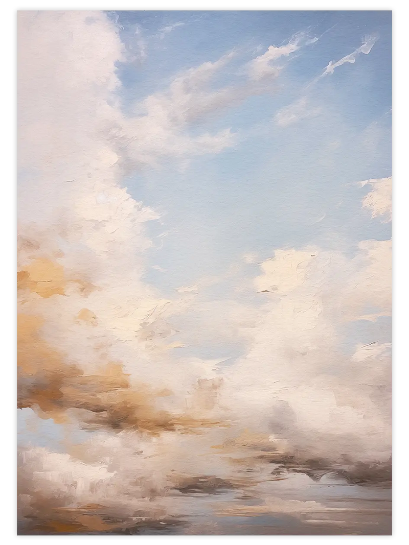 Cielo N2 - Art Print Sanatsal Poster