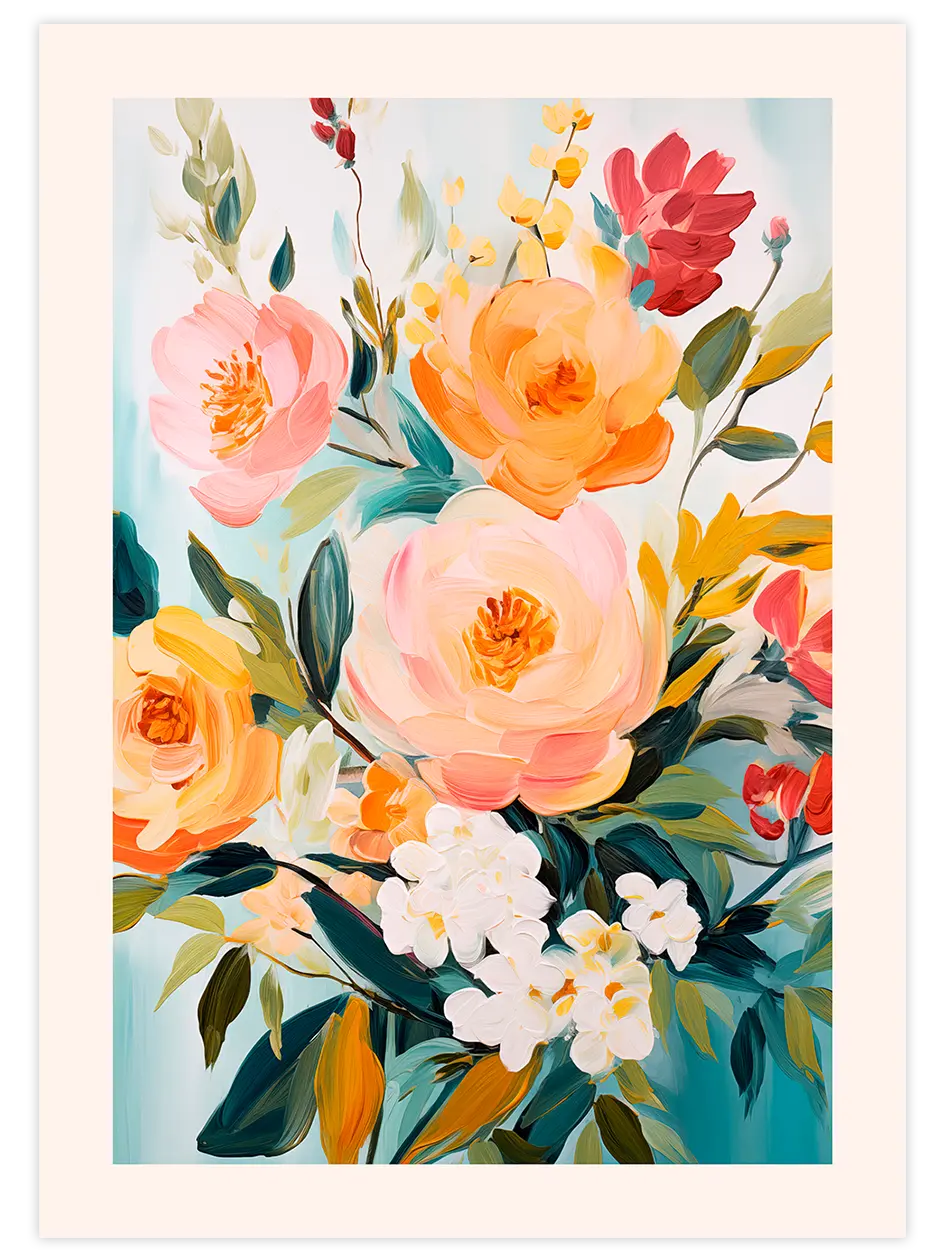 Fleurs Eternelles N2 - Art Print