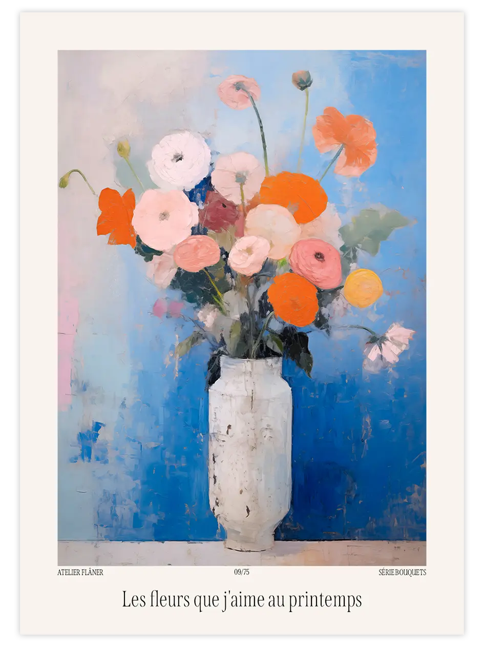 Atelier Flaner - Art Print Sanatsal Poster