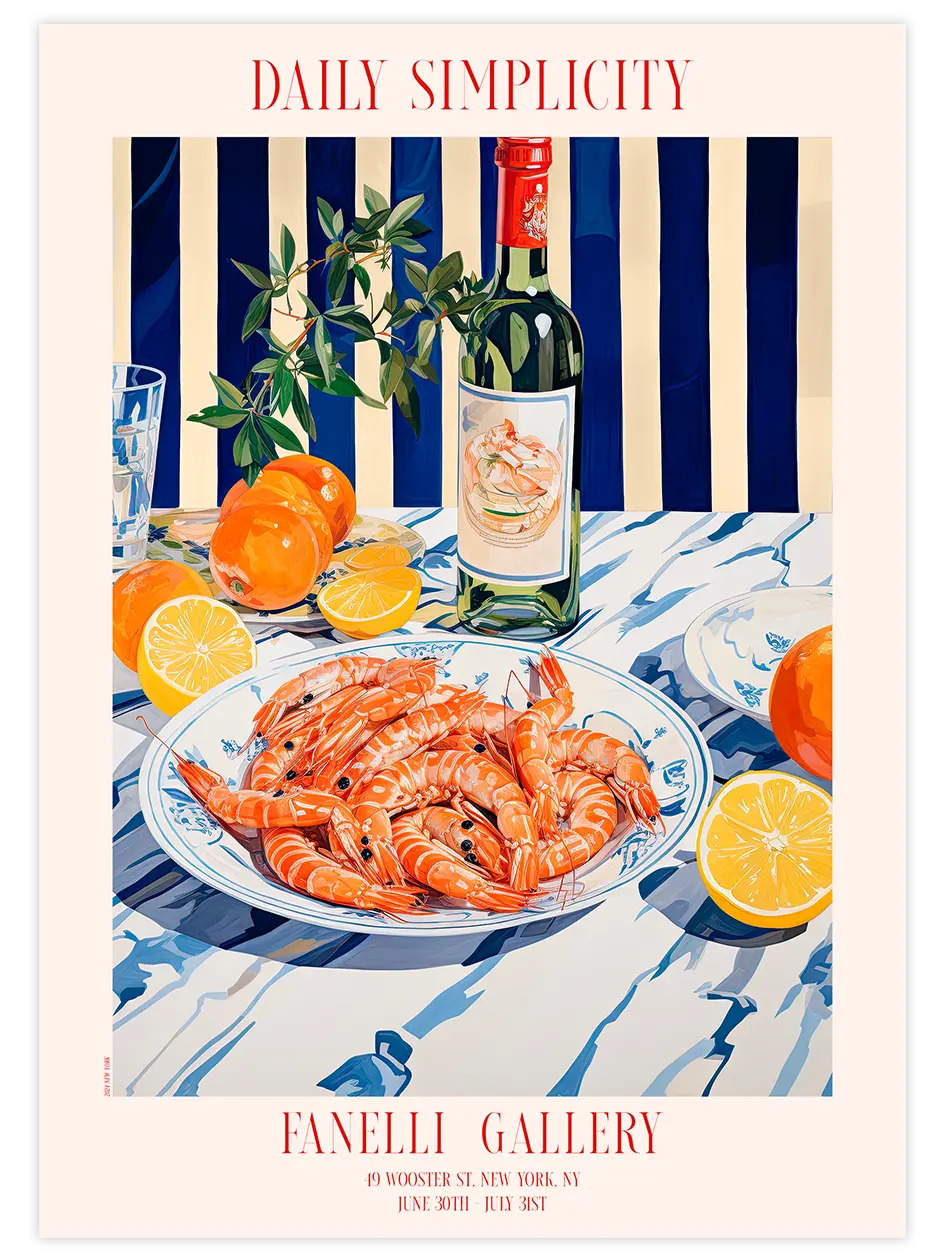 Daily Simplicity - Art Print Sanatsal Poster
