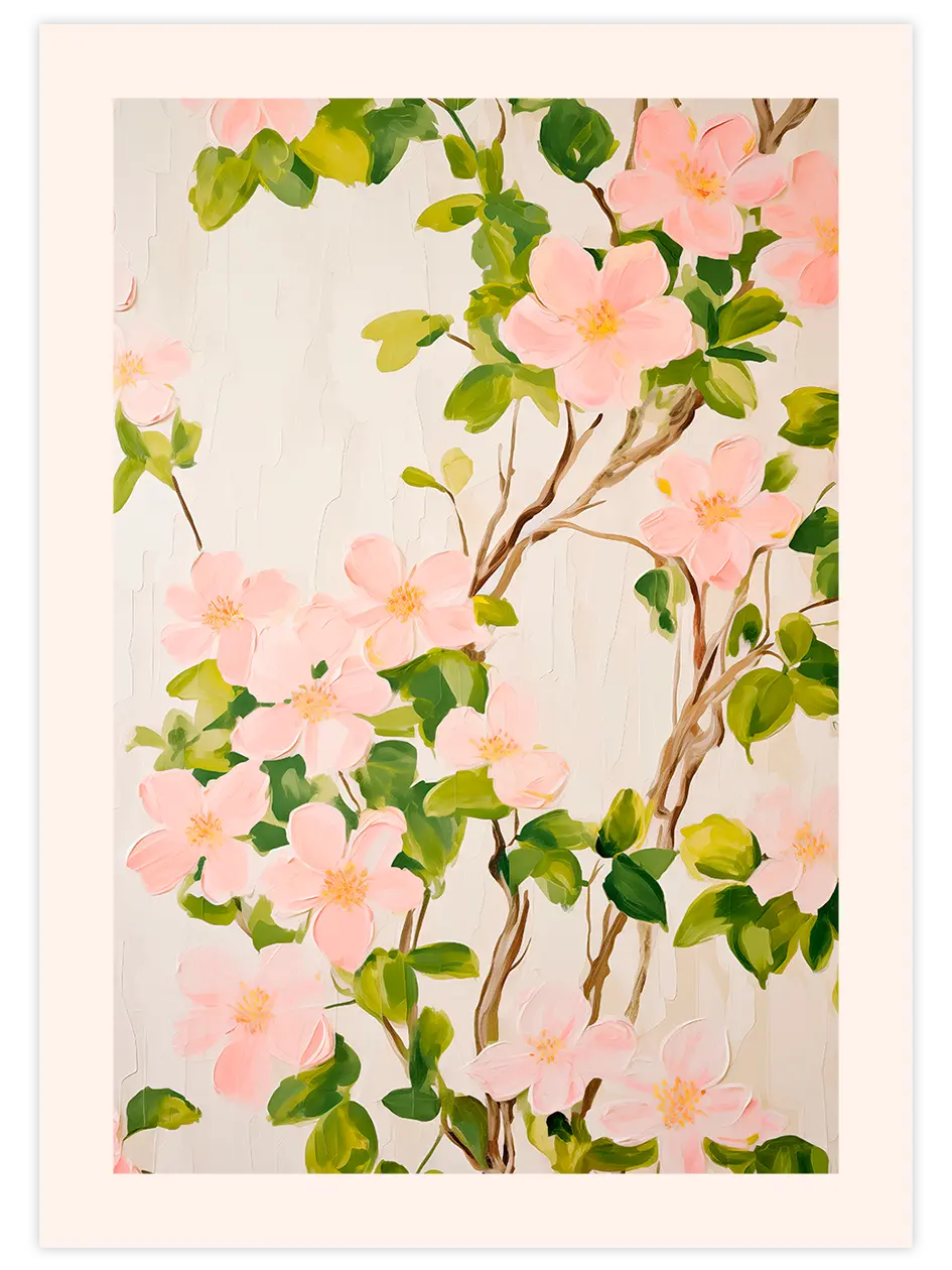 İlkbahar Çiçekleri - Art Print