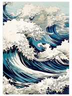 Waves of Okinawa - Art Print
