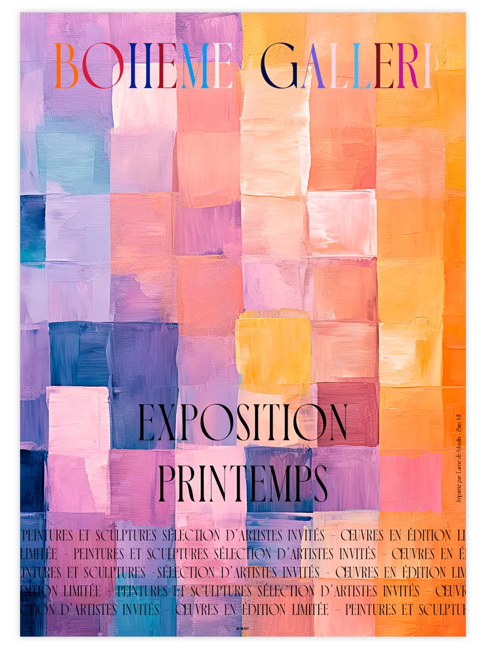 Boheme Galleri N7 - Art Print Sanatsal Poster