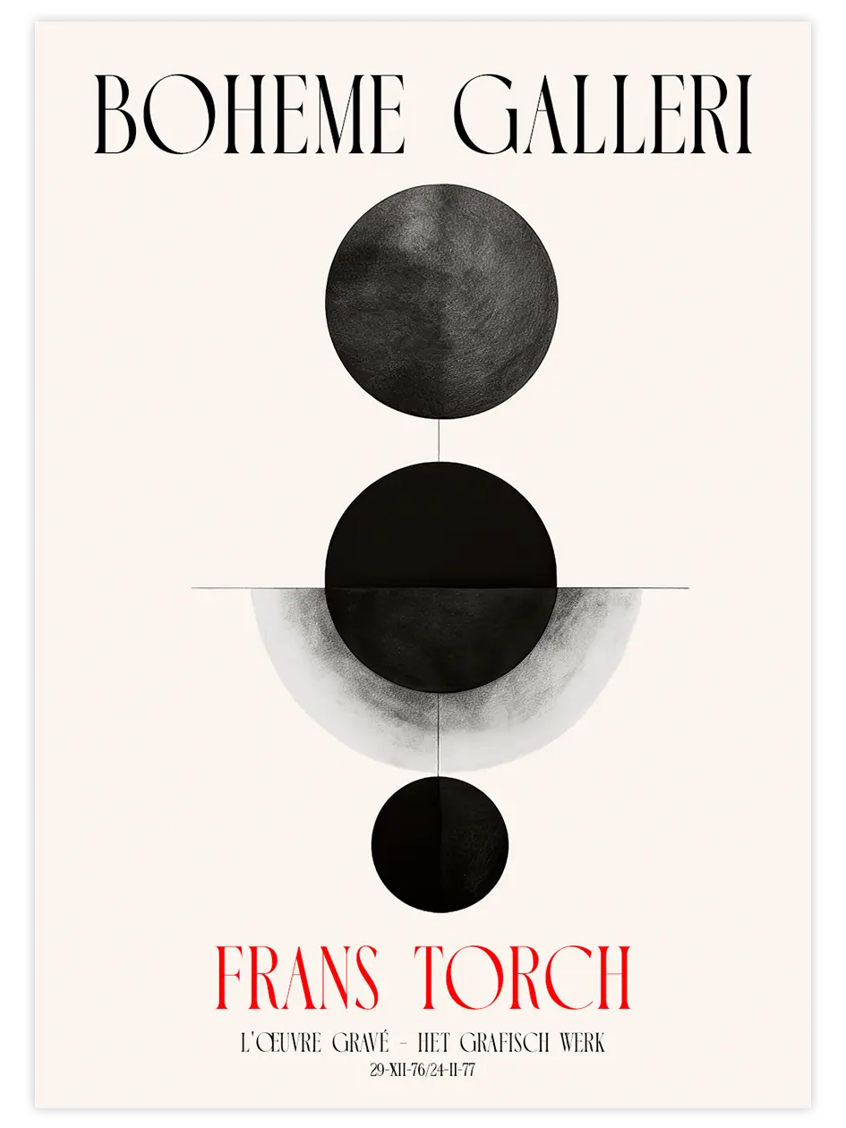 Boheme Galleri N3 - Art Print Sanatsal Poster