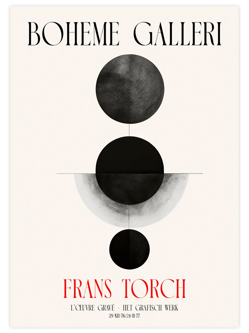 Boheme Galleri N3 - Art Print Sanatsal Poster