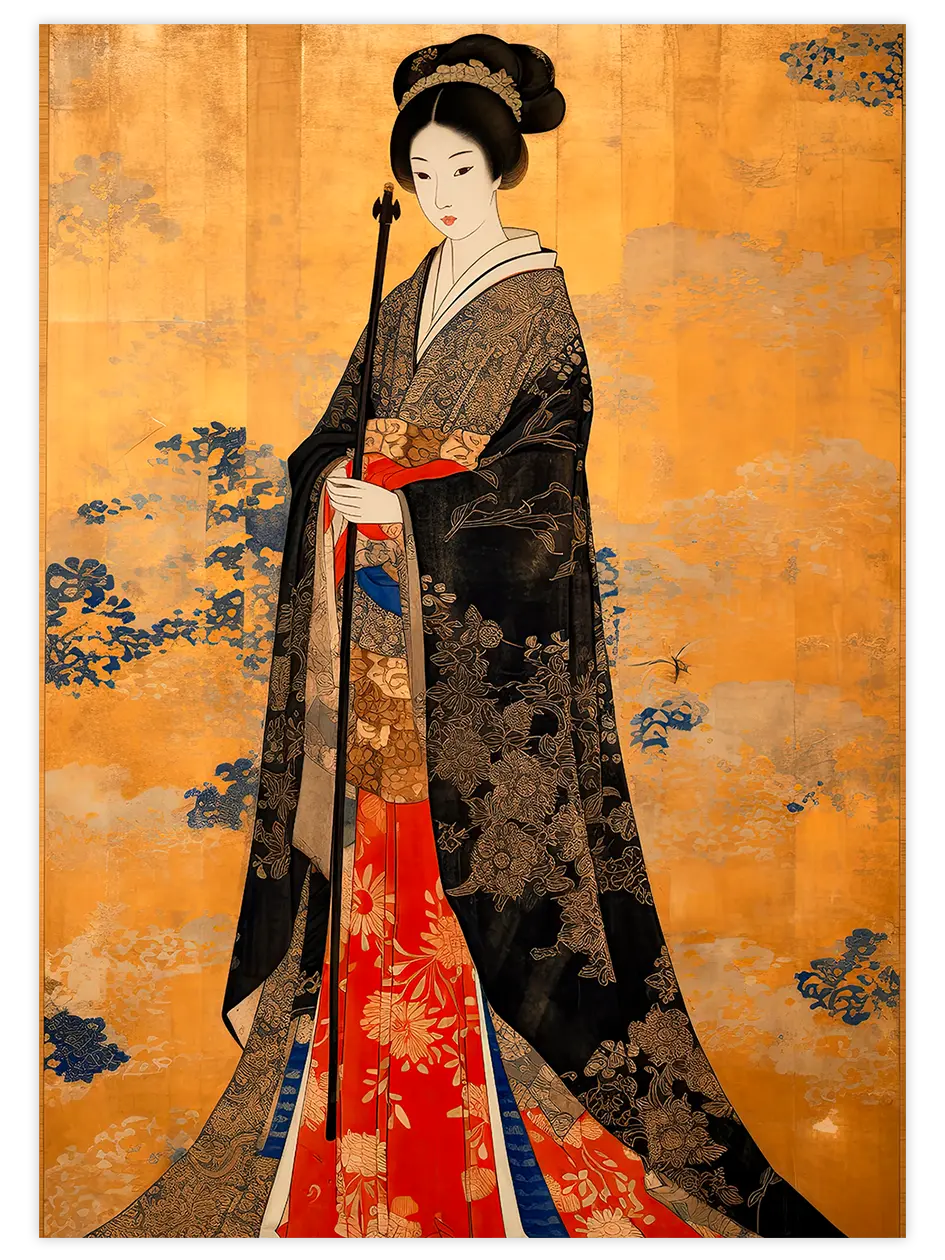 Shogun Woman - Art Print Sanatsal Poster